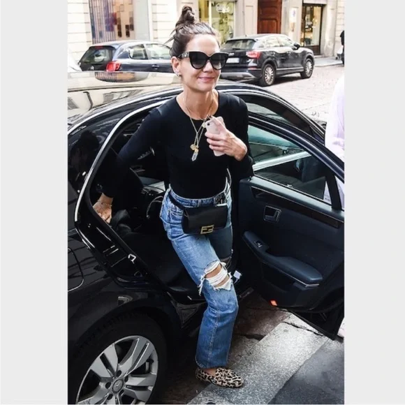 FIRM Khaite Kyle Portland Relaxed Distressed Jeans - Picture 2 of 14